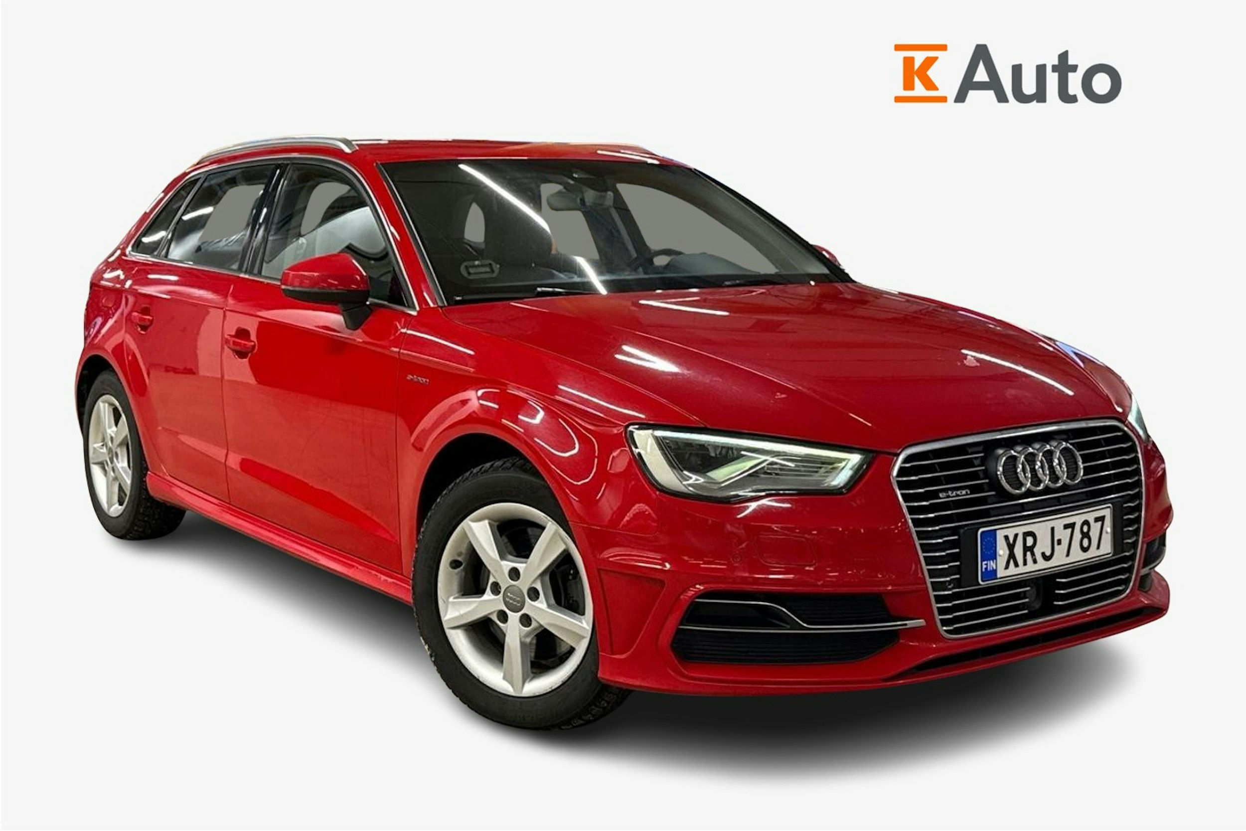 punainen Audi A3 2016 kuva 1.