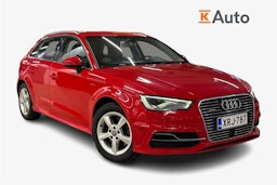 punainen Audi A3 2016 kuva 1.