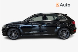 musta Audi A3 2016 kuva 6.
