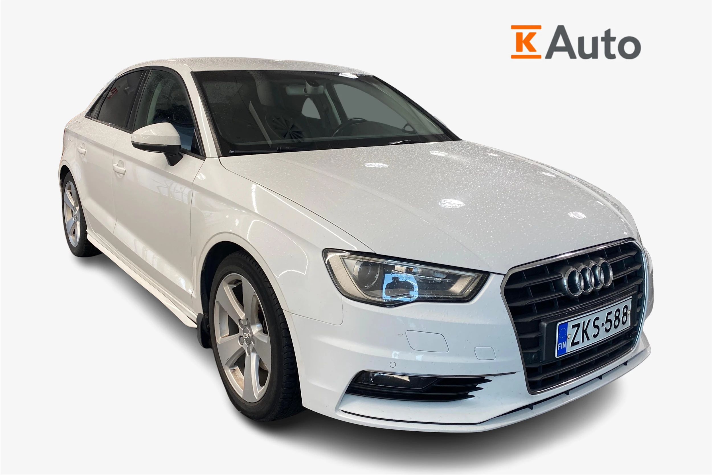 valkoinen Audi A3 2016 kuva 1.
