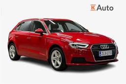 punainen Audi A3 2017 kuva 1.