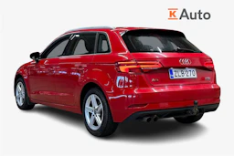 punainen Audi A3 2017 kuva 4.