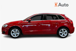 punainen Audi A3 2017 kuva 9.