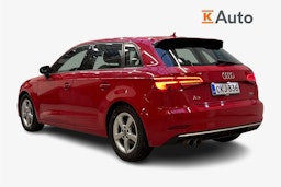 punainen Audi A3 2017 kuva 2.