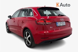 punainen Audi A3 2017 kuva 2.