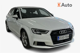 Valkoinen Audi A3 2017 kuva 1.