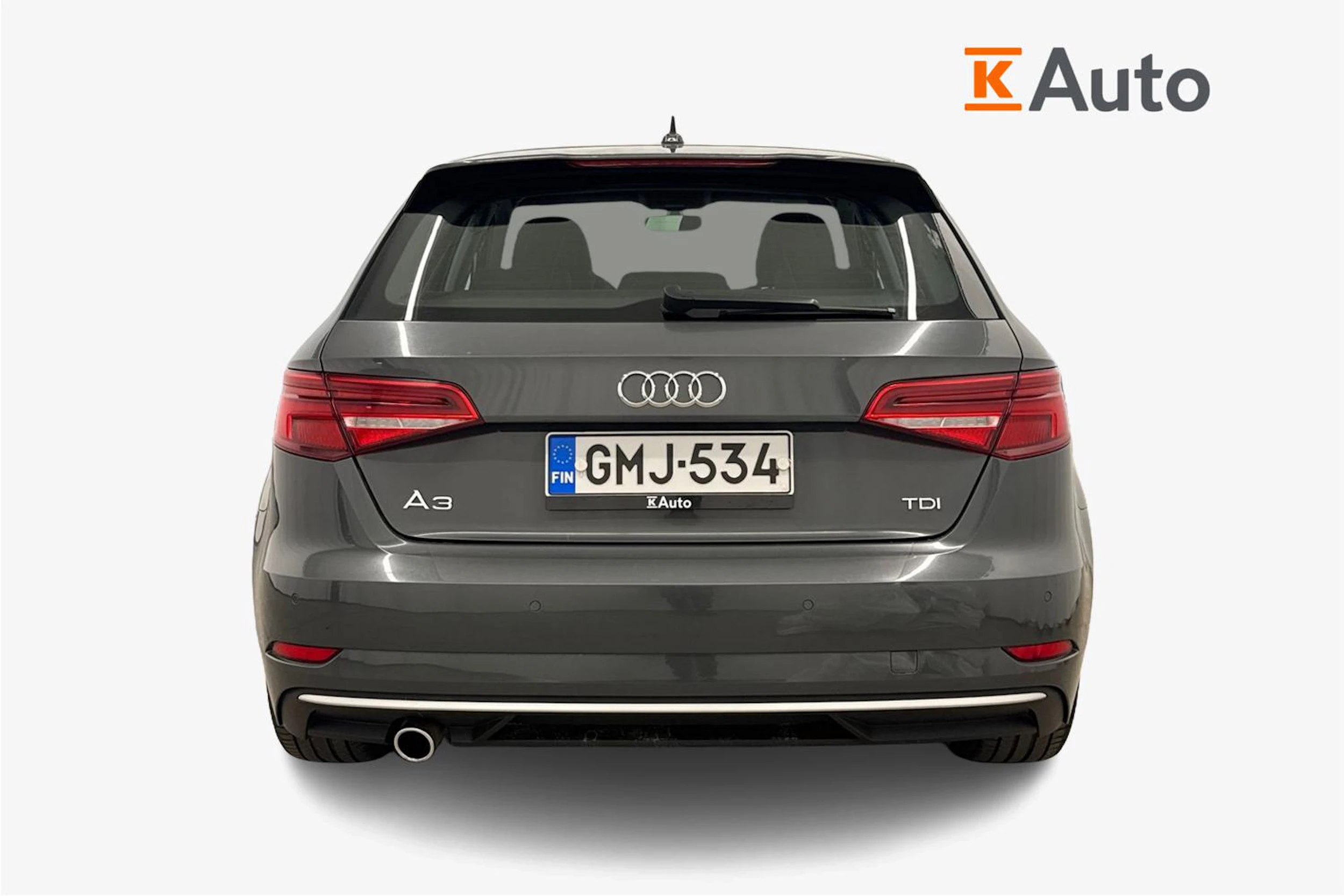 harmaa Audi A3 2017 kuva 4.