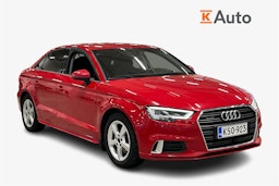 punainen Audi A3 2017 kuva 1.