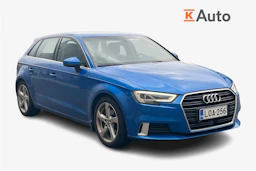 sininen Audi A3 2017 kuva 1.