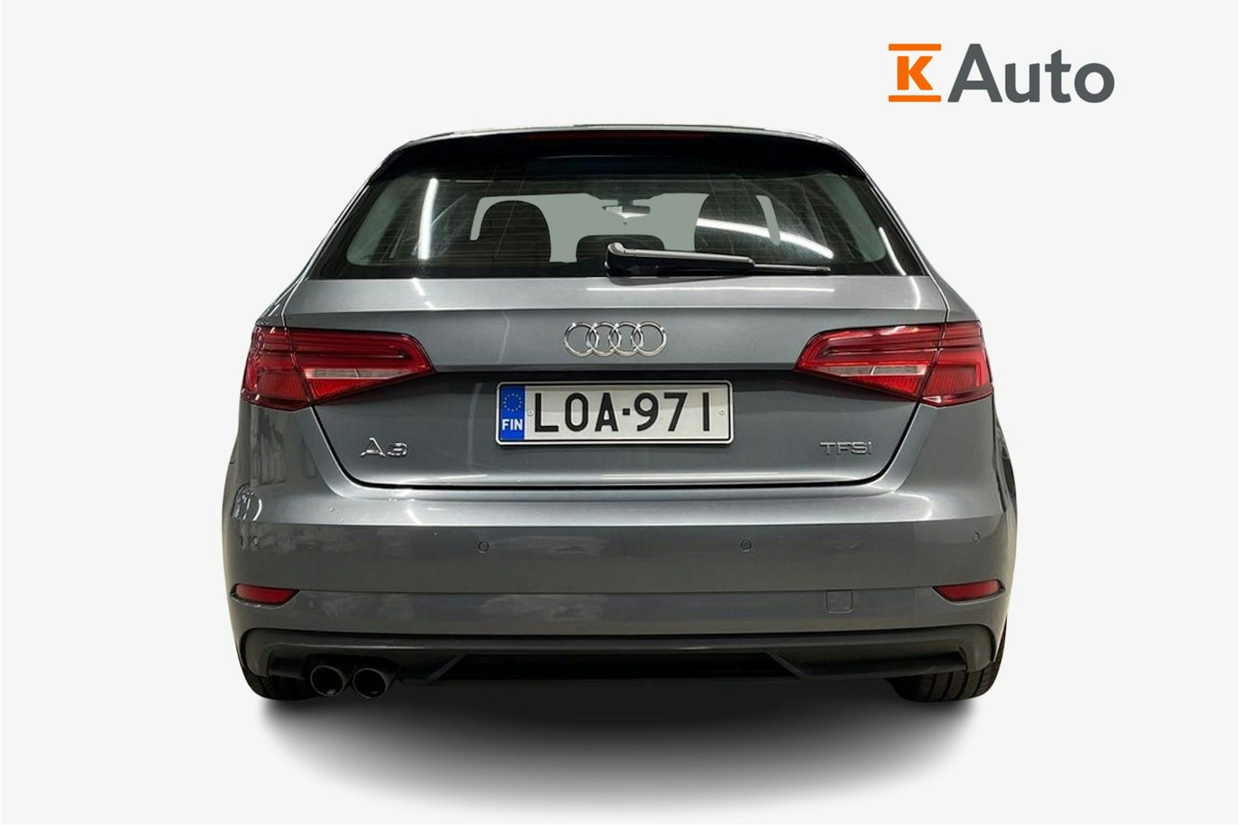 harmaa Audi A3 2017 kuva 3.