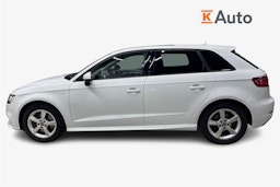 valkoinen Audi A3 2018 kuva 5.