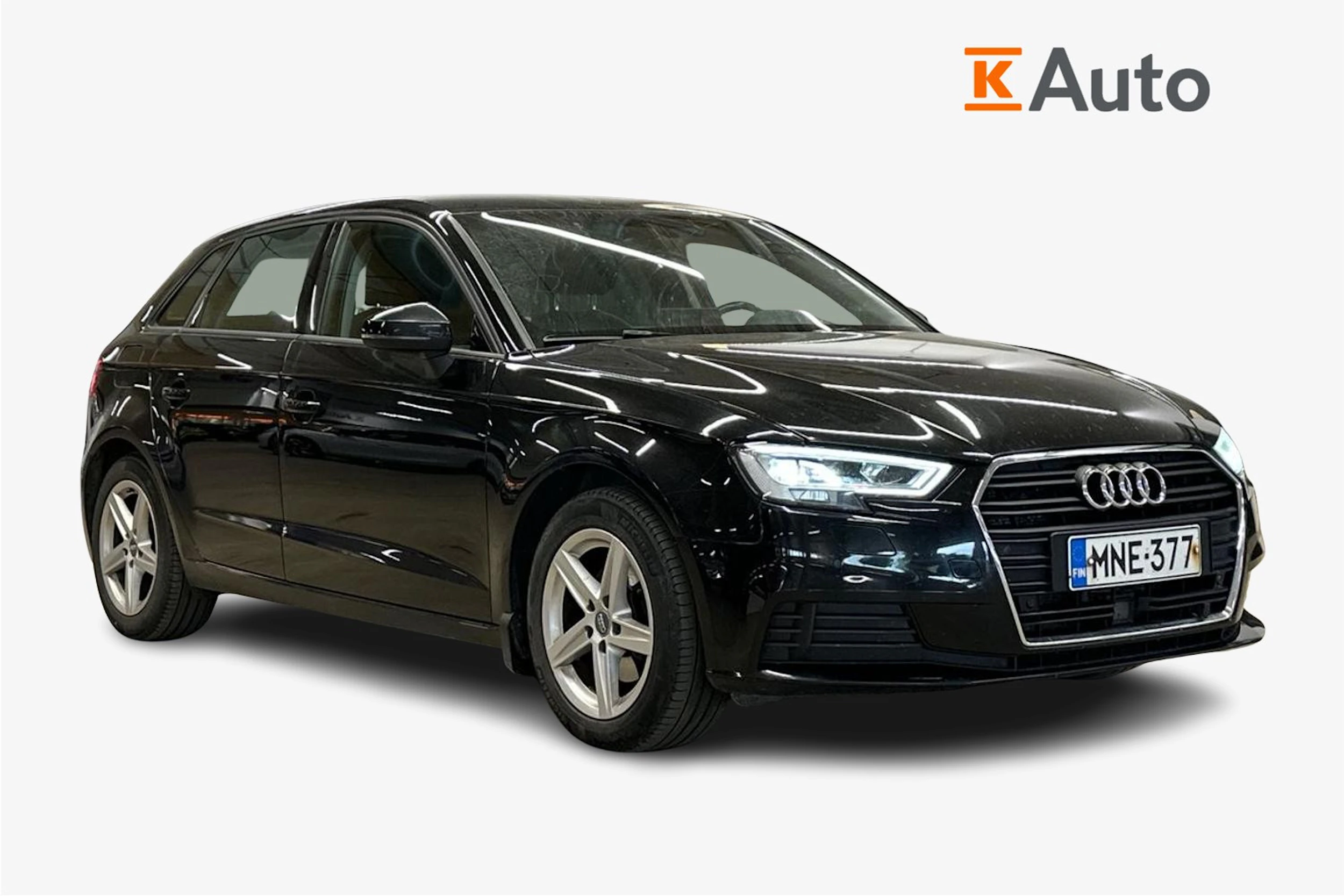musta Audi A3 2017 kuva 1.