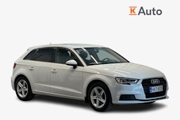 valkoinen Audi A3 2017 kuva 1.