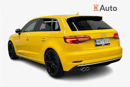 keltainen Audi A3 2017 kuva 2.