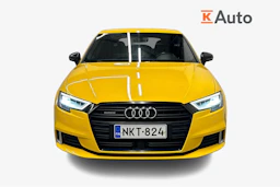 keltainen Audi A3 2017 kuva 4.