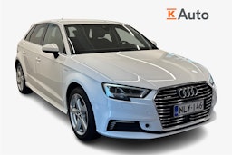 valkoinen Audi A3 2017 kuva 1.