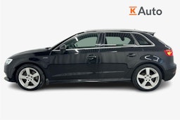 musta Audi A3 2017 kuva 6.
