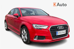 punainen Audi A3 2017 kuva 1.