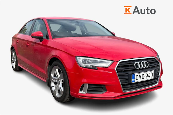 Audi A3 Sedan Business Sport 1,6 TDI 81 kW S tronic | Suomi-auto | Juuri huollettu | Lohkolämmitin | Vakkari