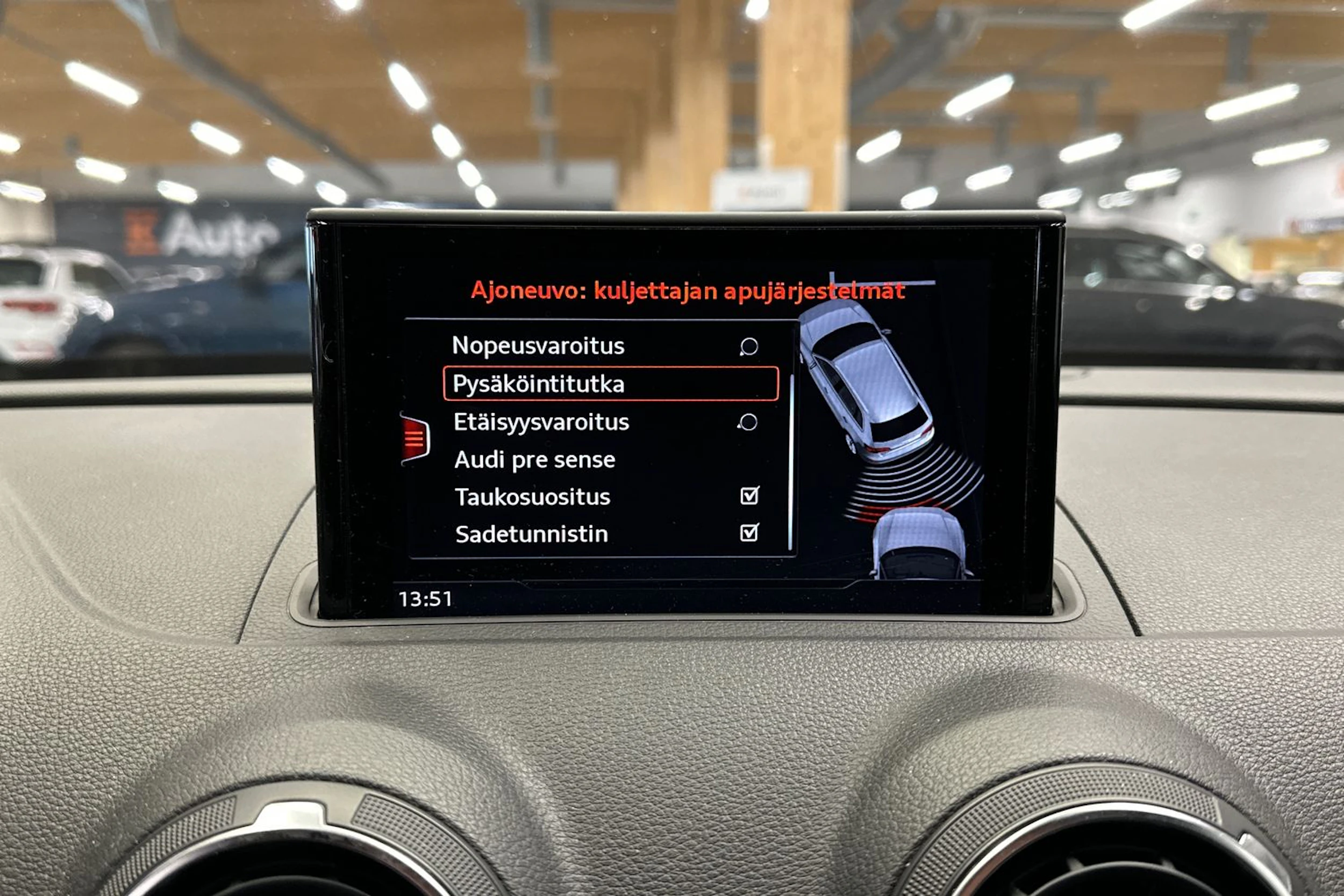 musta Audi A3 2017 kuva 15.
