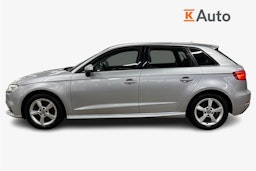 Harmaa Audi A3 2017 kuva 5.