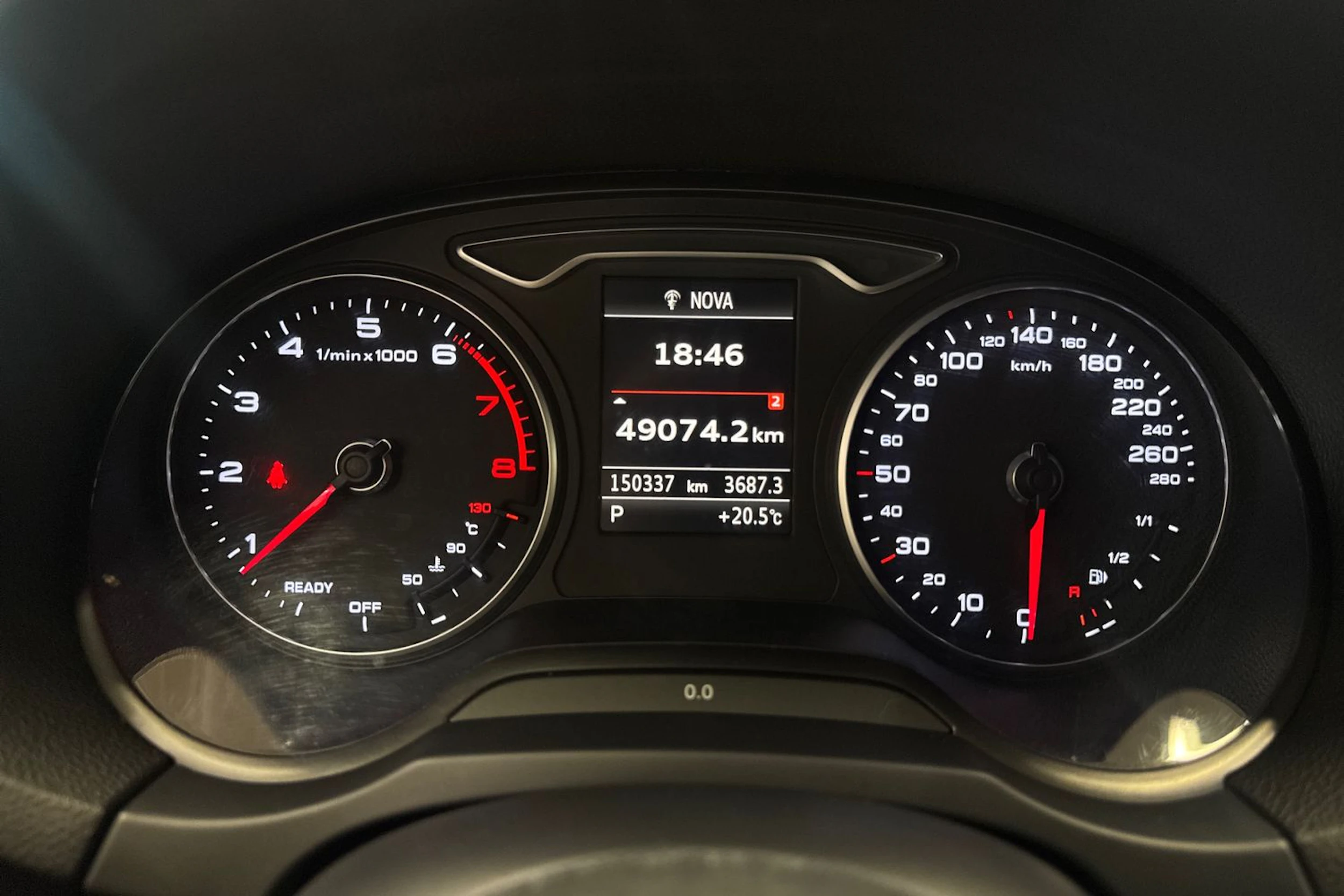 valkoinen Audi A3 2017 kuva 15.