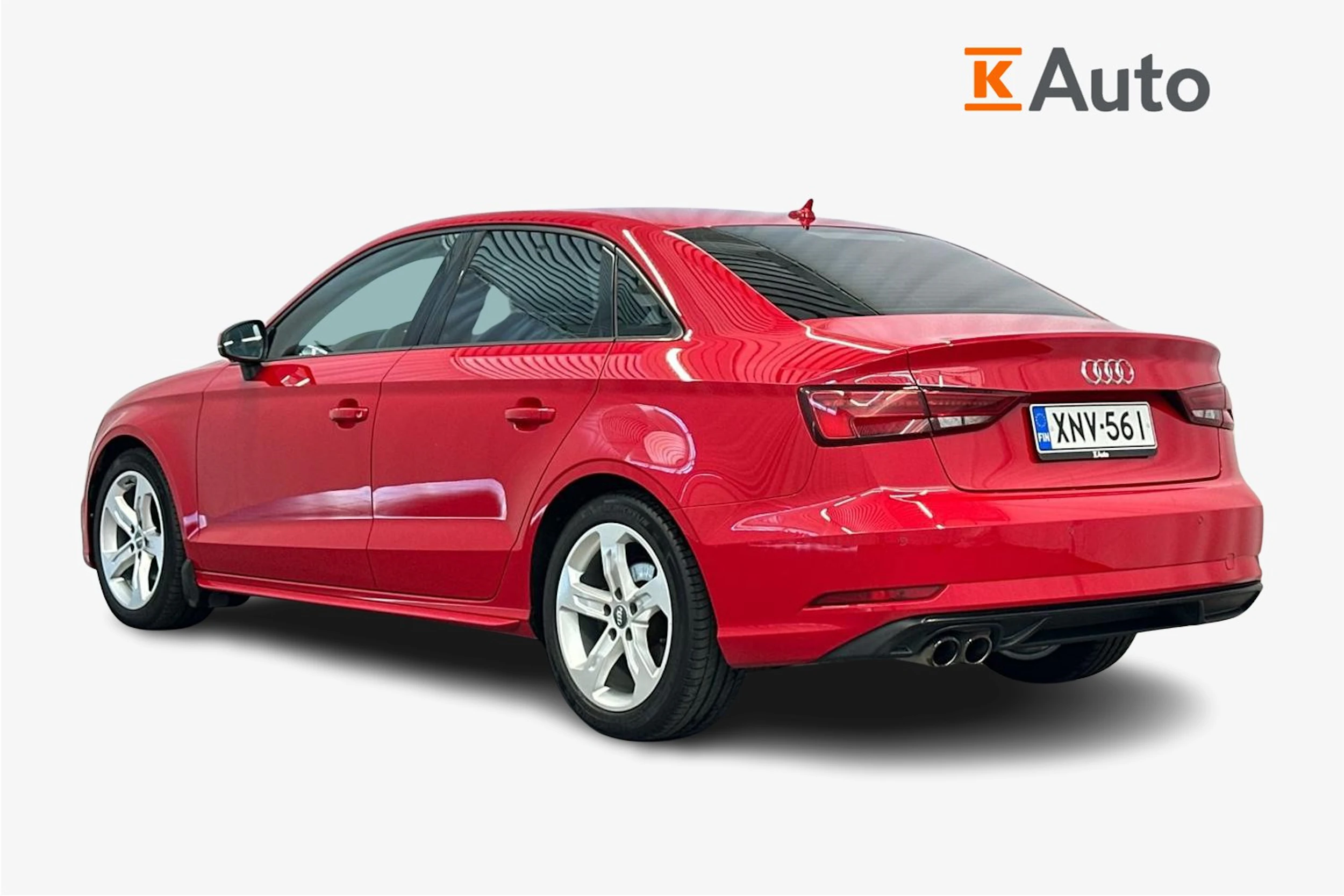 punainen Audi A3 2017 kuva 2.
