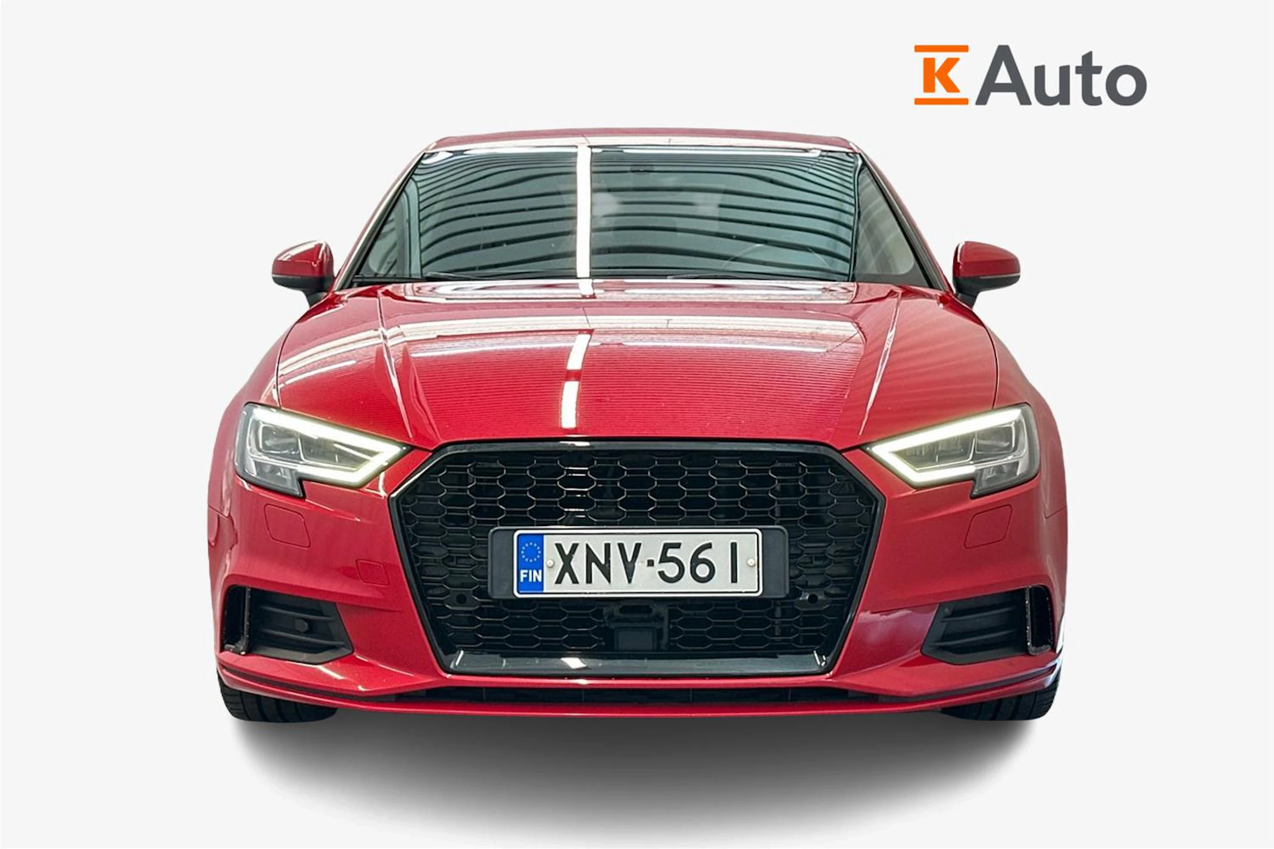 punainen Audi A3 2017 kuva 4.