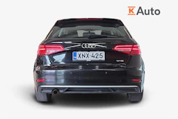 Musta Audi A3 2017 kuva 3.