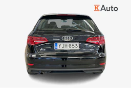 Musta Audi A3 2017 kuva 3.