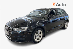 Musta Audi A3 2017 kuva 5.