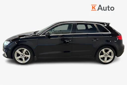 musta Audi A3 2017 kuva 7.