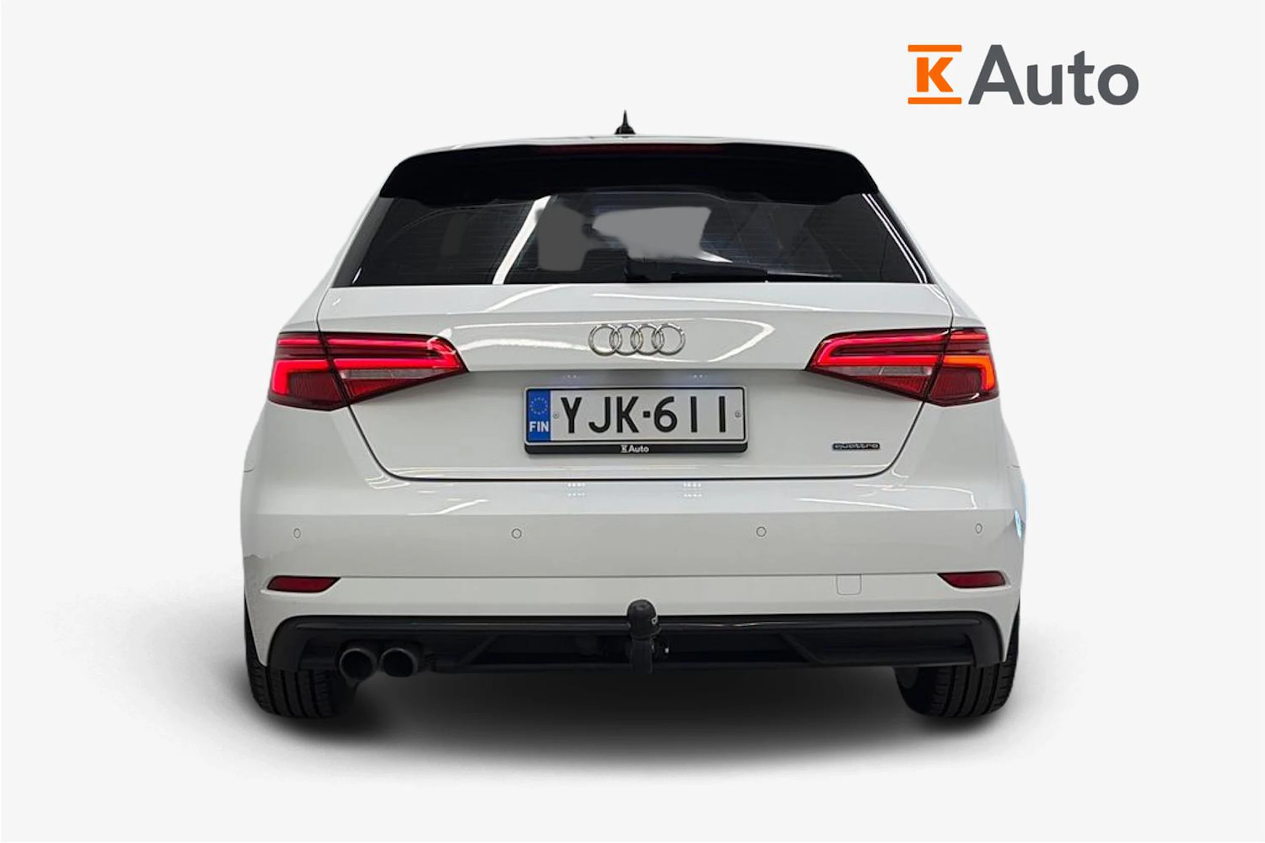 valkoinen Audi A3 2017 kuva 3.