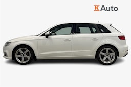valkoinen Audi A3 2018 kuva 6.