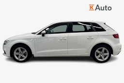 Valkoinen Audi A3 2018 kuva 6.