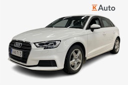 valkoinen Audi A3 2018 kuva 1.