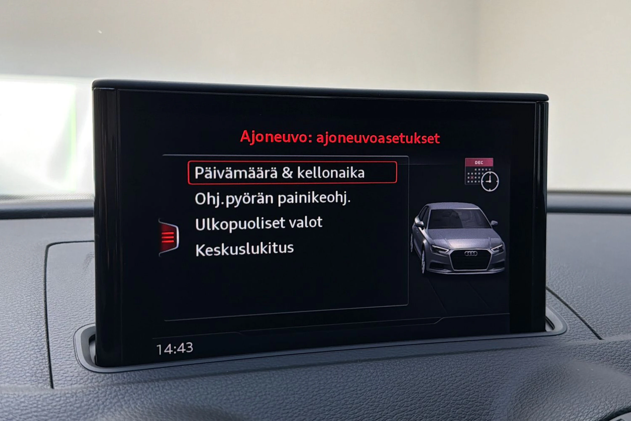 hopea Audi A3 2018 kuva 19.