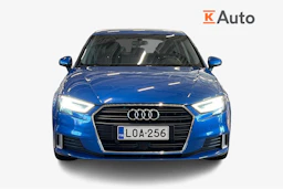 sininen Audi A3 2018 kuva 4.