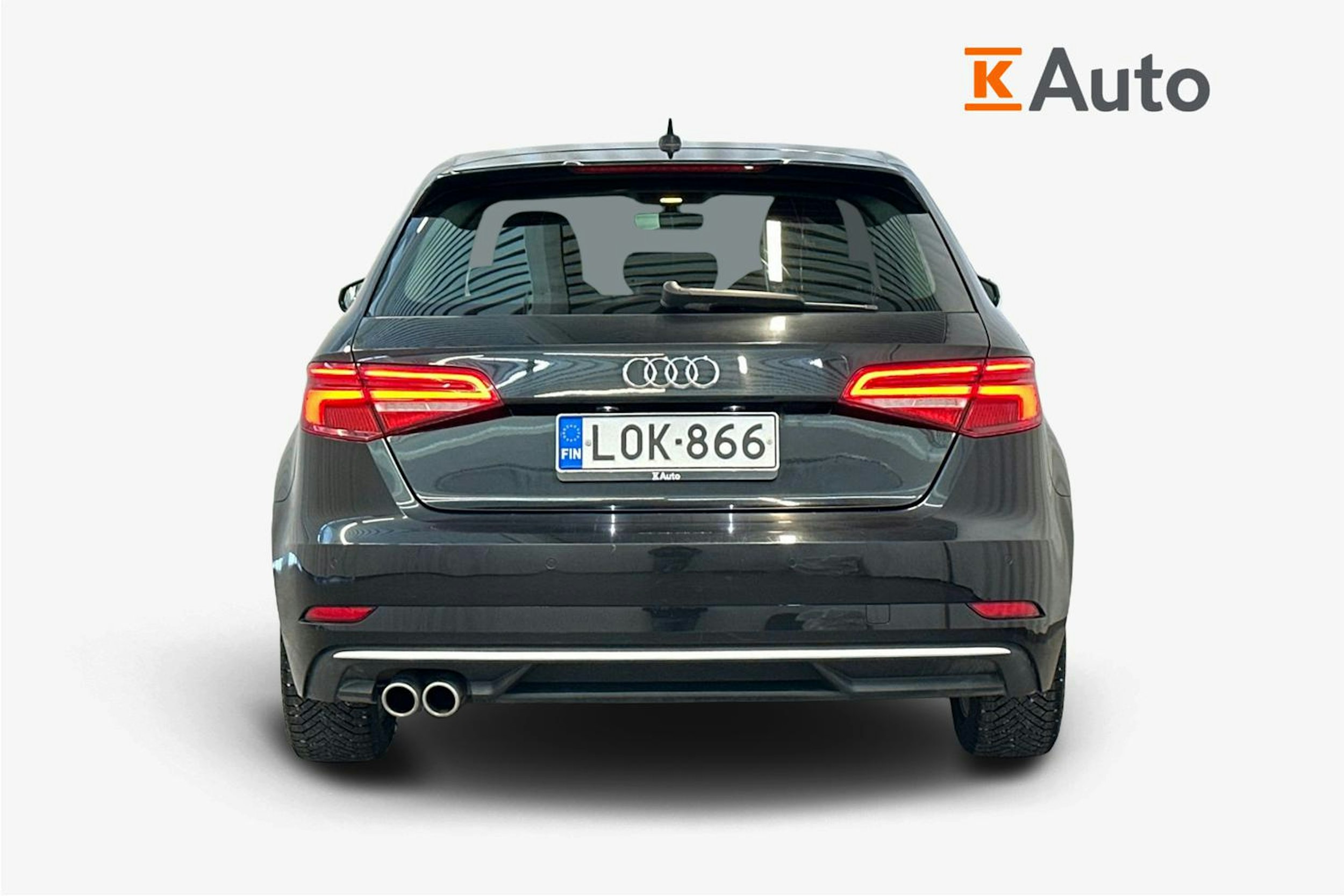 musta Audi A3 2018 kuva 3.