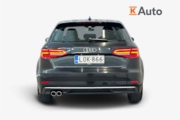 musta Audi A3 2018 kuva 3.