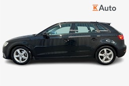 musta Audi A3 2018 kuva 6.