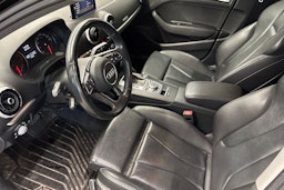 musta Audi A3 2018 kuva 3.
