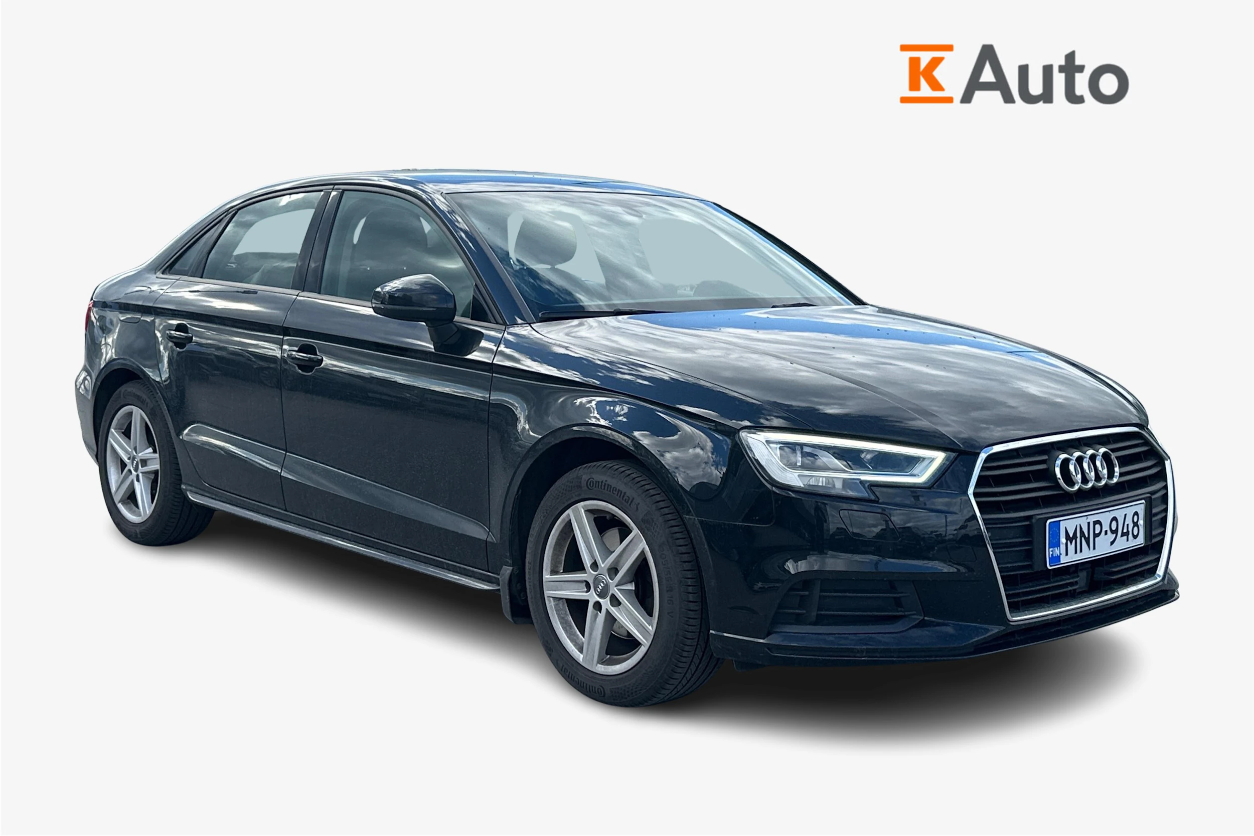 Musta Audi A3 2018 kuva 1.