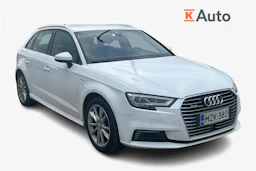 Valkoinen Audi A3 2017 kuva 1.