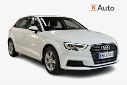 Valkoinen Audi A3 2018 kuva 1.