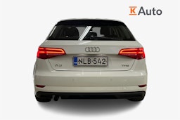 Valkoinen Audi A3 2018 kuva 3.