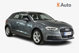 Harmaa Audi A3 2018 kuva 1.