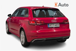 punainen Audi A3 2018 kuva 3.