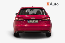 punainen Audi A3 2018 kuva 4.