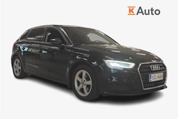 musta Audi A3 2018 kuva 1.
